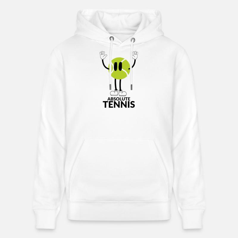 Absolute Tennis - Sweat à capuche bio CRUISER Stanley/Stella Unisexe - blanc