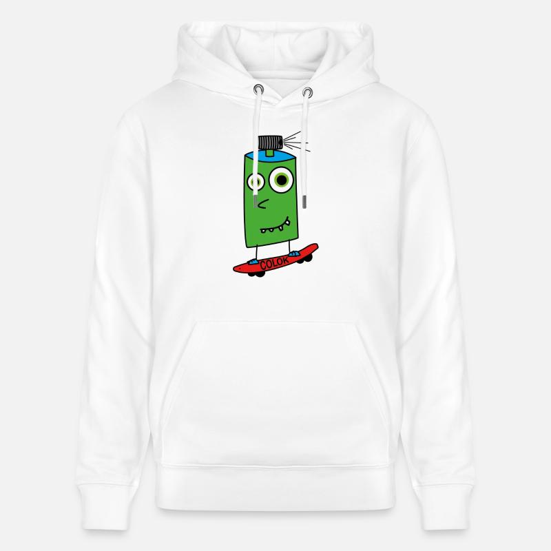 Boardsprayer - Stanley/Stella Unisex Bio-Hoodie CRUISER  - Weiß