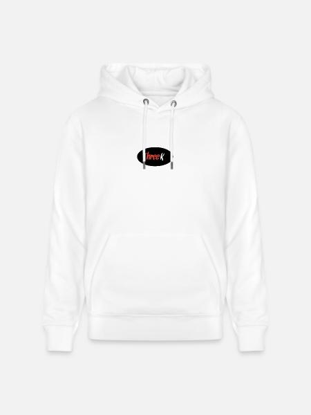 3K - Sweat à capuche bio CRUISER Stanley/Stella Unisexe - blanc