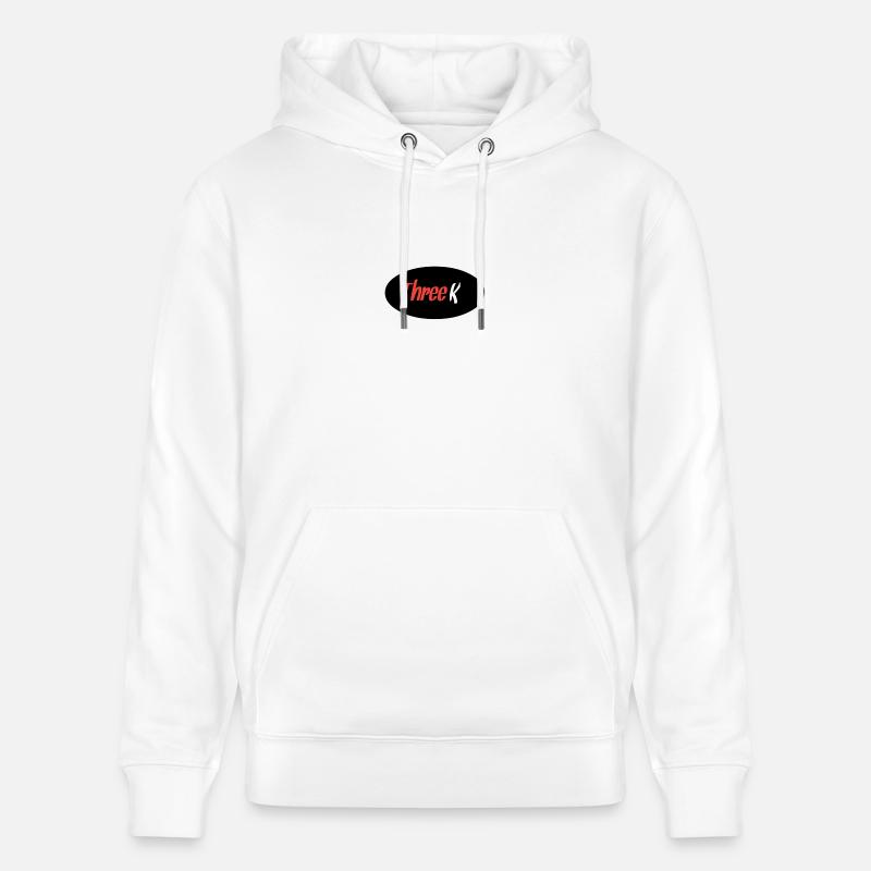 3K - Sweat à capuche bio CRUISER Stanley/Stella Unisexe - blanc
