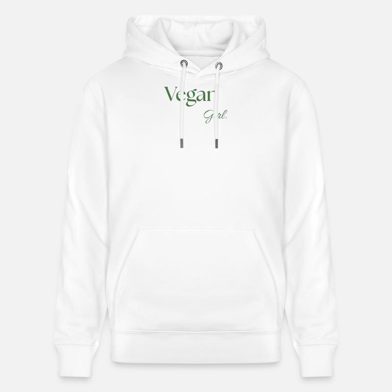 Fille Vegan. - Sweat à capuche bio CRUISER Stanley/Stella Unisexe - blanc