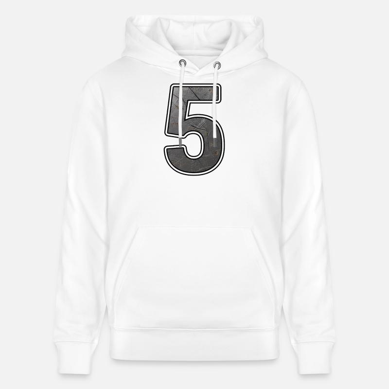 Conception de Rusty 5 - Sweat à capuche bio CRUISER Stanley/Stella Unisexe - blanc