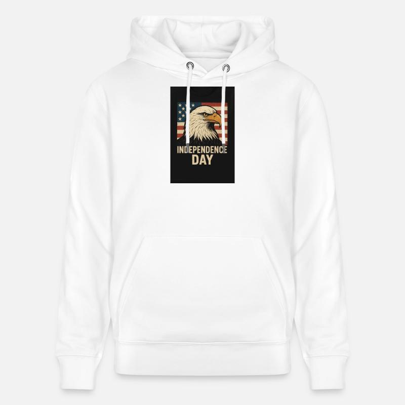 5238F232-5A1D-4004-B7B7-942E4CB1A05F - Sweat à capuche bio CRUISER Stanley/Stella Unisexe - blanc