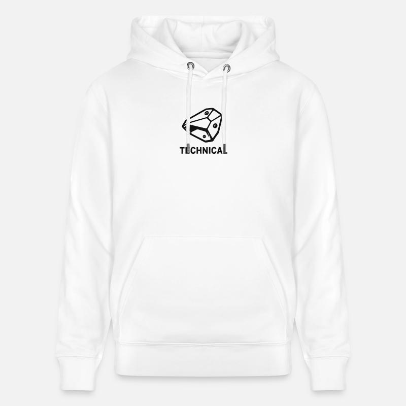 Bloc technique - Sweat à capuche bio CRUISER Stanley/Stella Unisexe - blanc