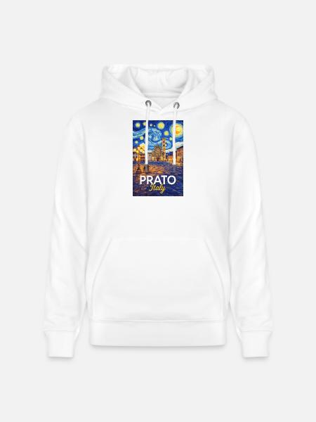 Prato, Italy. - Stanley/Stella CRUISER Unisex Organic Hoodie - white