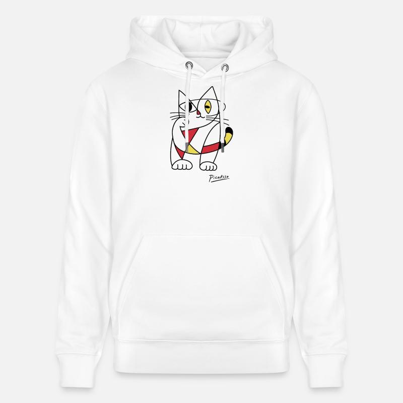 Picatsso - Sweat à capuche bio CRUISER Stanley/Stella Unisexe - blanc