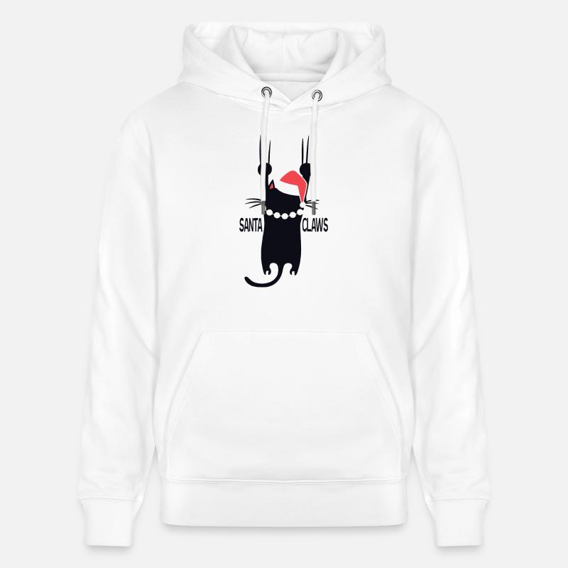 Griffes du Père Noël - Sweat à capuche bio CRUISER Stanley/Stella Unisexe - blanc