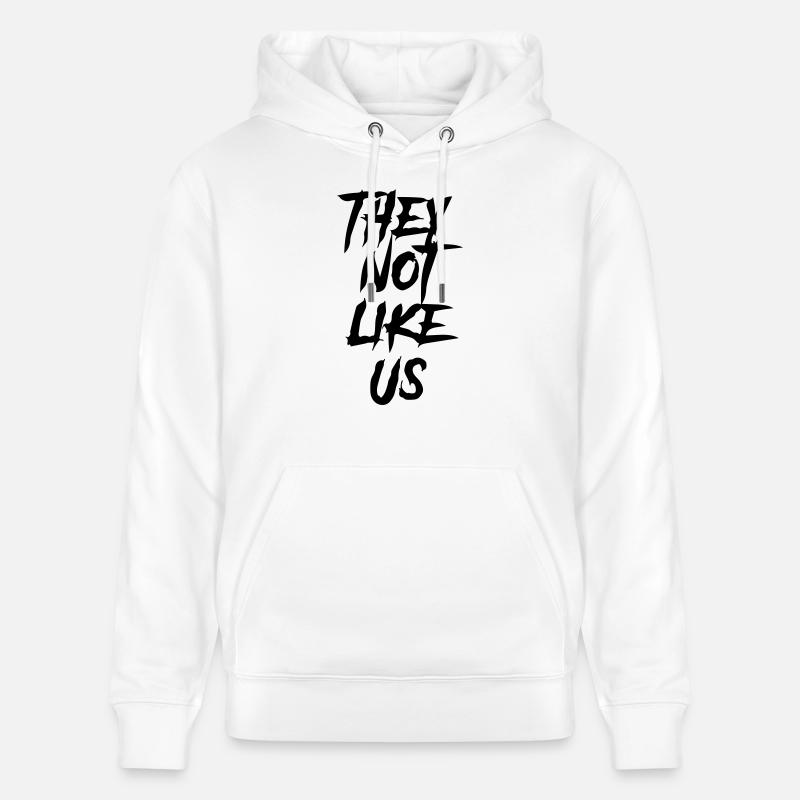 ils ne nous aiment pas - Sweat à capuche bio CRUISER Stanley/Stella Unisexe - blanc