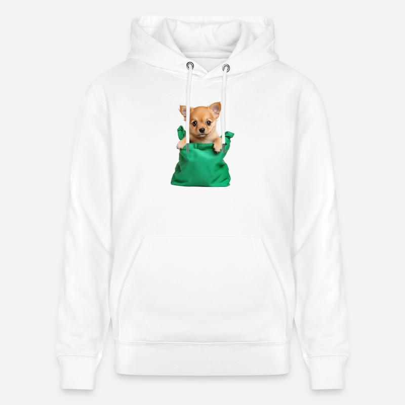 DoggyBag - Sweat à capuche bio CRUISER Stanley/Stella Unisexe - blanc