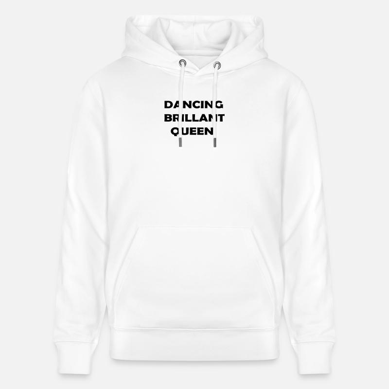 dancing brillant queen - Sweat à capuche bio CRUISER Stanley/Stella Unisexe - blanc