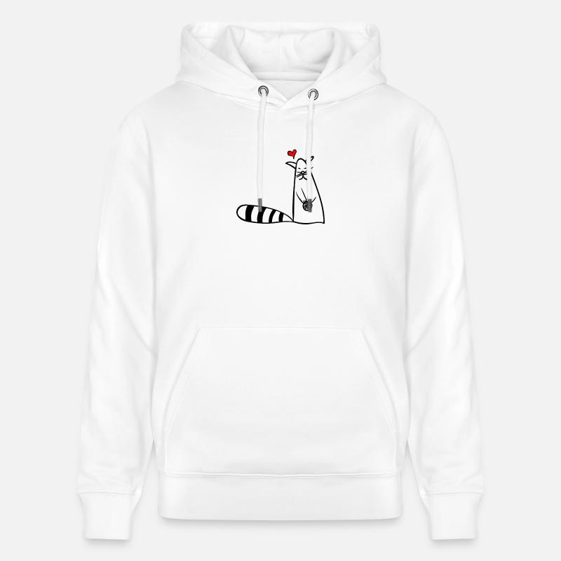 Kätzchen - Stanley/Stella Unisex Bio-Hoodie CRUISER  - Weiß