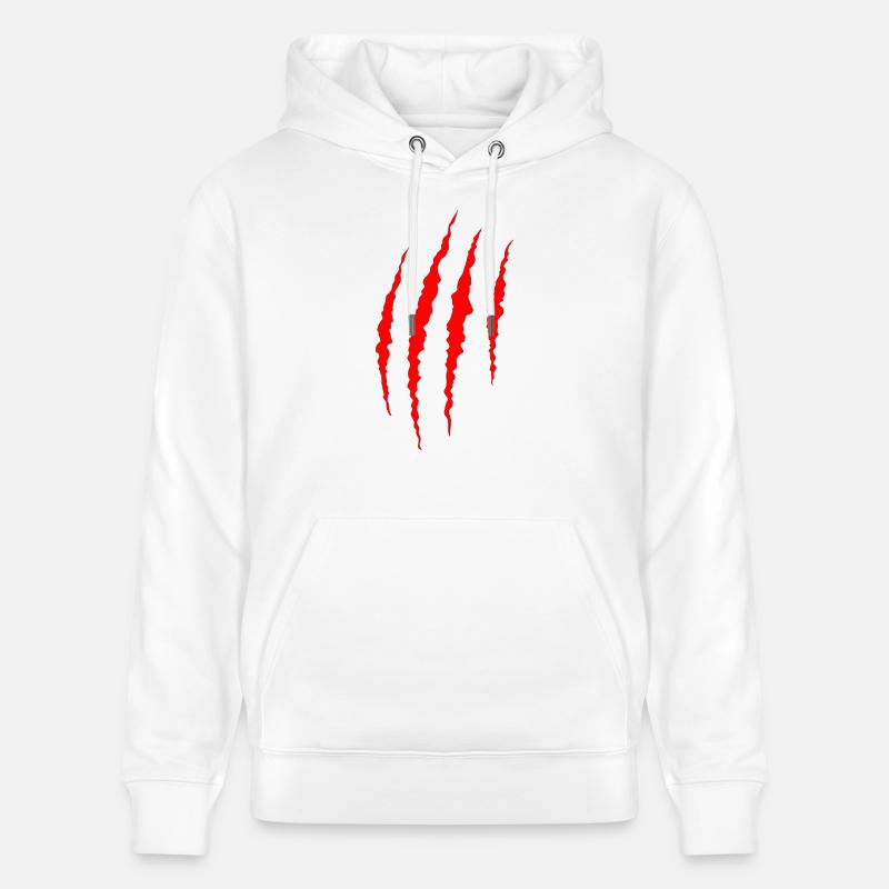 Scratch - Stanley/Stella CRUISER Unisex Organic Hoodie - white