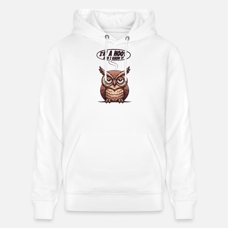 Joker - Sweat à capuche bio CRUISER Stanley/Stella Unisexe - blanc