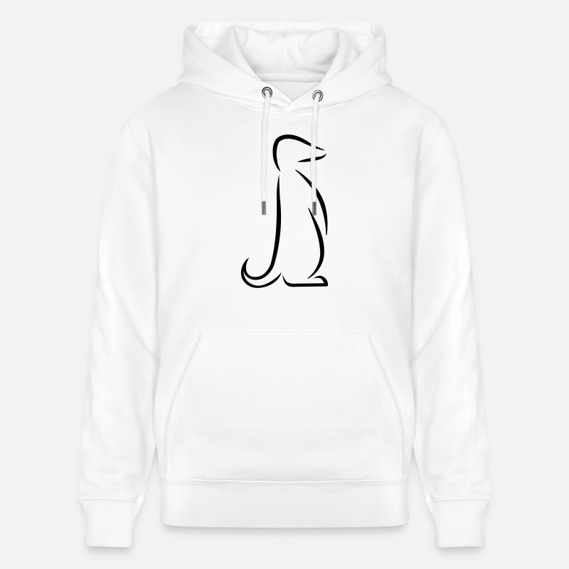 Suricate - Sweat à capuche bio CRUISER Stanley/Stella Unisexe - blanc