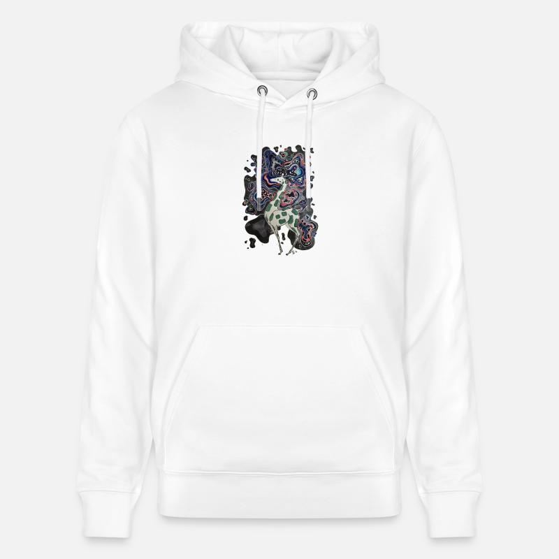 Pensez Curvy! - Sweat à capuche bio CRUISER Stanley/Stella Unisexe - blanc