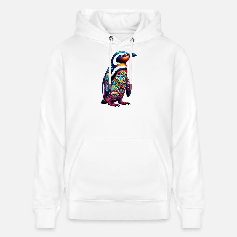 Pingouin - Sweat à capuche bio CRUISER Stanley/Stella Unisexe - blanc
