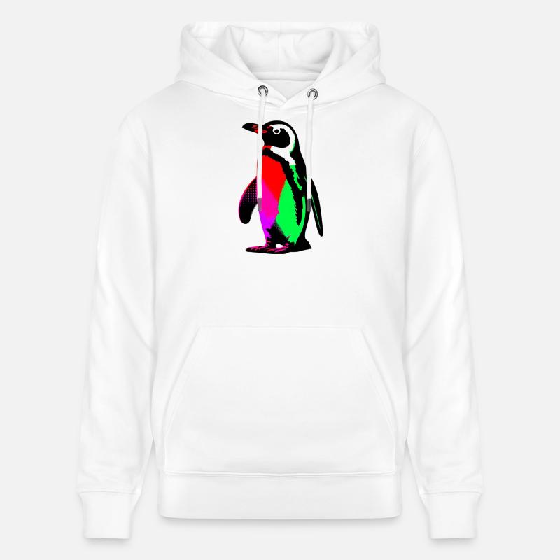 Pingouin - Sweat à capuche bio CRUISER Stanley/Stella Unisexe - blanc