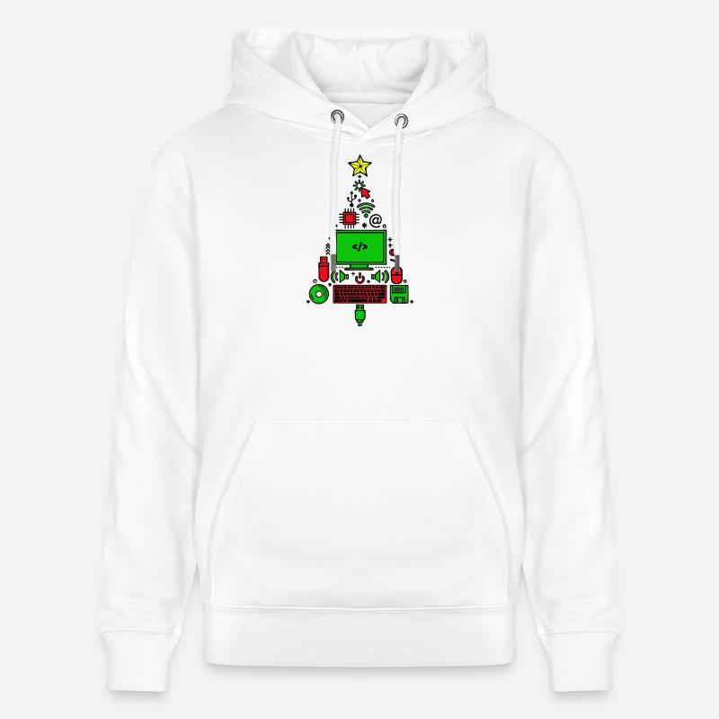 Code Computer Code Debug Skripting Programmierer - Stanley/Stella Unisex Bio-Hoodie CRUISER  - Weiß