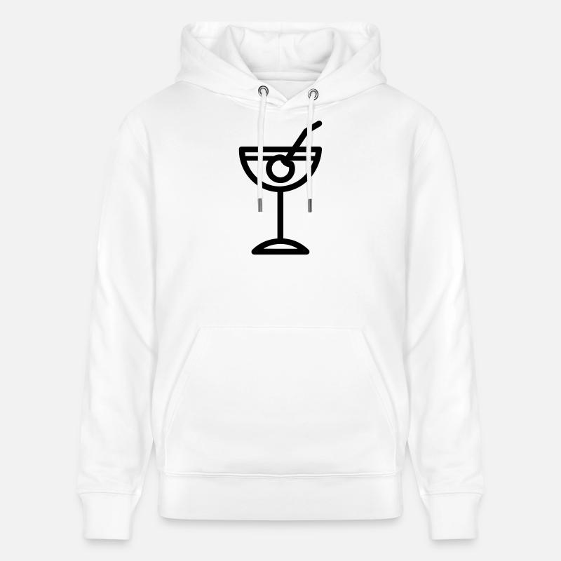 cocktail - Sweat à capuche bio CRUISER Stanley/Stella Unisexe - blanc