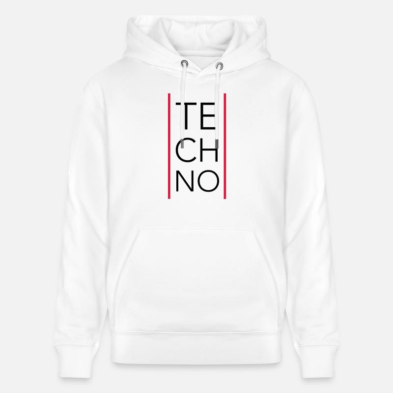 Techno - Sweat à capuche bio CRUISER Stanley/Stella Unisexe - blanc