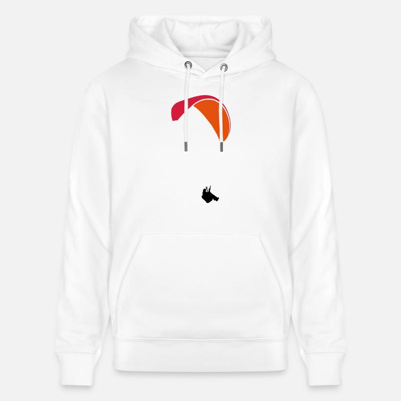 Paraglider - Sweat à capuche bio CRUISER Stanley/Stella Unisexe - blanc