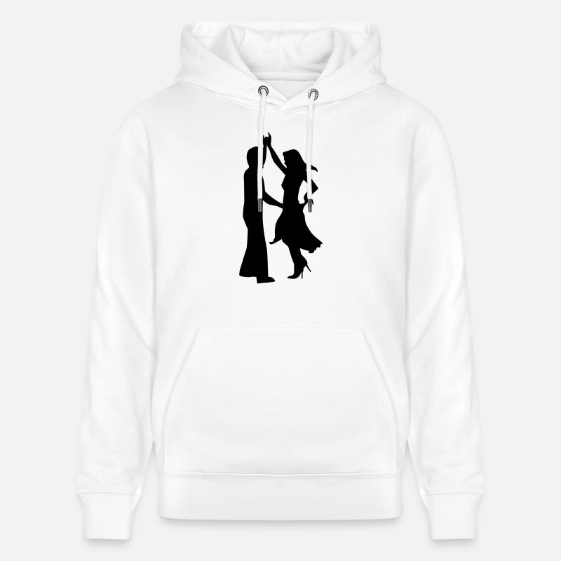 Danser - Sweat à capuche bio CRUISER Stanley/Stella Unisexe - blanc