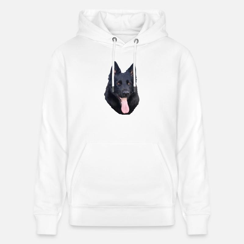 Portrait de beauté noire - Sweat à capuche bio CRUISER Stanley/Stella Unisexe - blanc