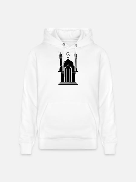 Mosque religious prayer house 000 - Stanley/Stella CRUISER Unisex Organic Hoodie - white