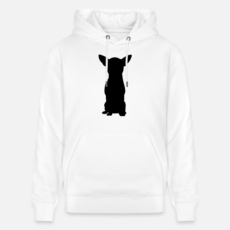 chihuahua - Sweat à capuche bio CRUISER Stanley/Stella Unisexe - blanc