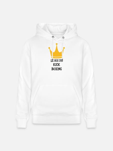 Kickboxing / Kick-Boxeur / Kick Boxing / - Sweat à capuche bio CRUISER Stanley/Stella Unisexe - blanc
