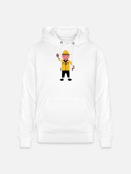 Scout - Stanley/Stella CRUISER Unisex Organic Hoodie - white