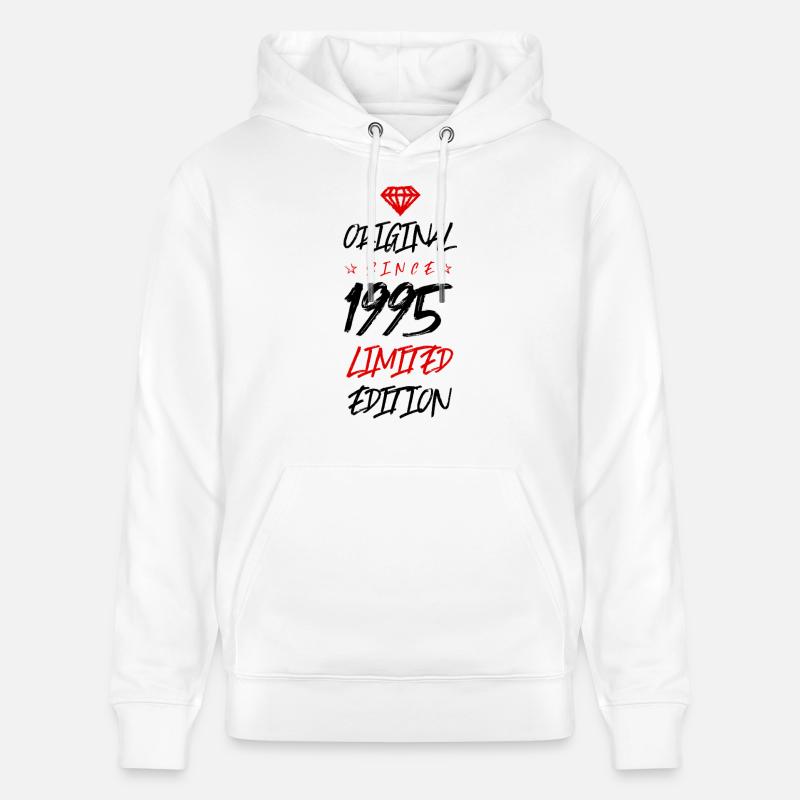 1995 Édition limitée - Sweat à capuche bio CRUISER Stanley/Stella Unisexe - blanc