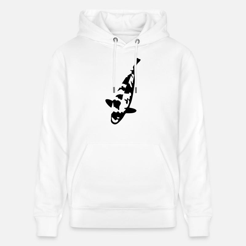 Shusui Koi - Stanley/Stella Unisex Bio-Hoodie CRUISER - Weiß