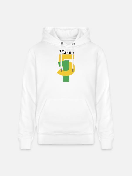 Marl - Stanley/Stella CRUISER Unisex Organic Hoodie - white