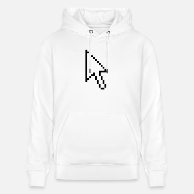 Souris - Sweat à capuche bio CRUISER Stanley/Stella Unisexe - blanc