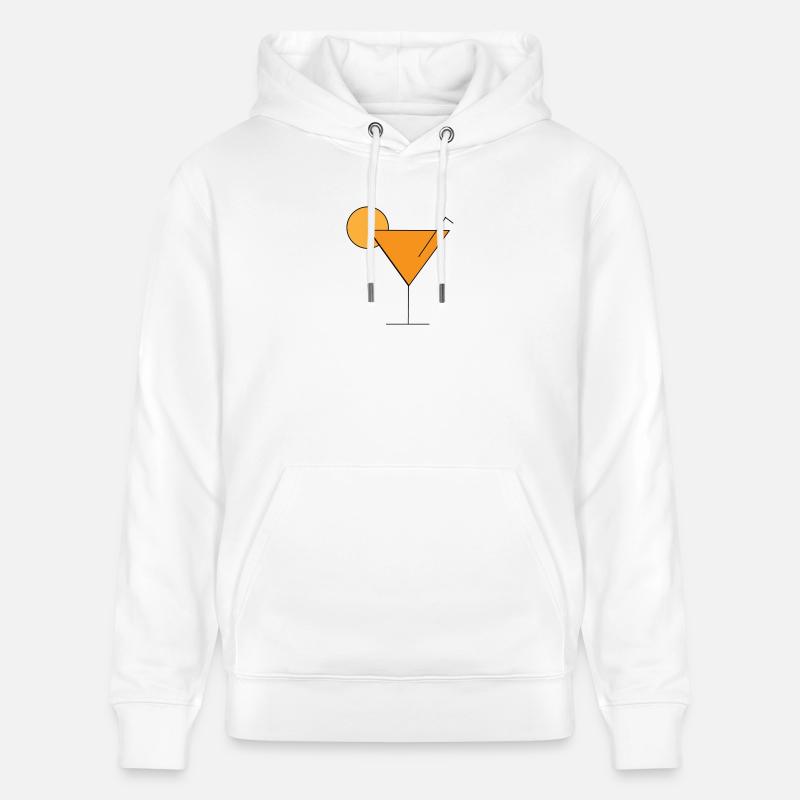 Peu de frisson - Sweat à capuche bio CRUISER Stanley/Stella Unisexe - blanc