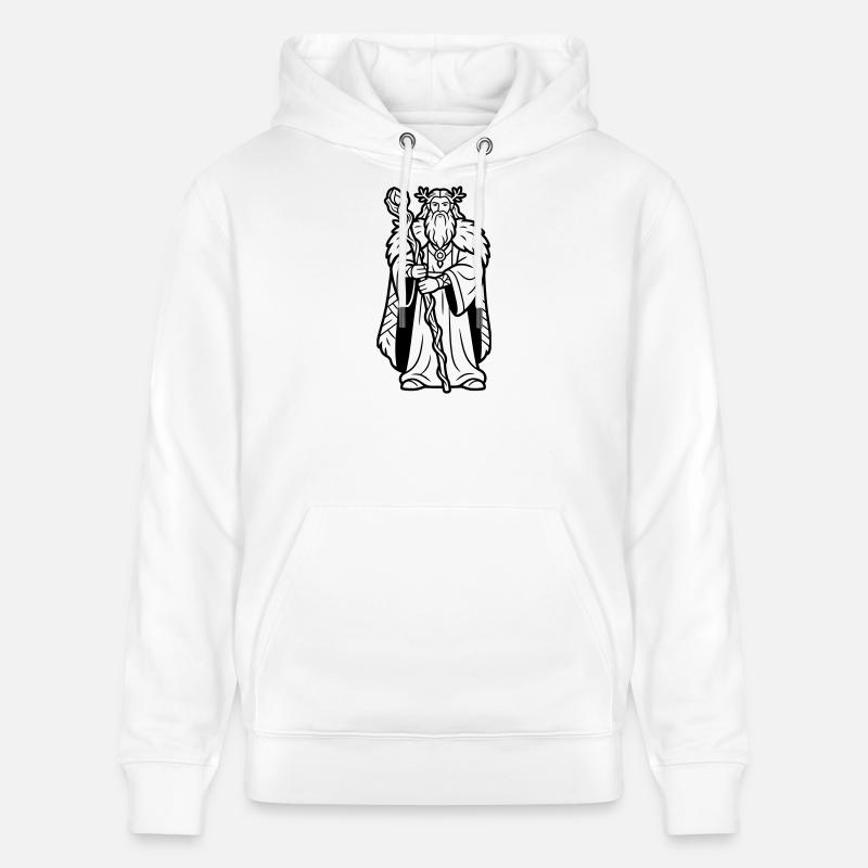 Druide - Stanley/Stella Unisex Bio-Hoodie CRUISER  - Weiß