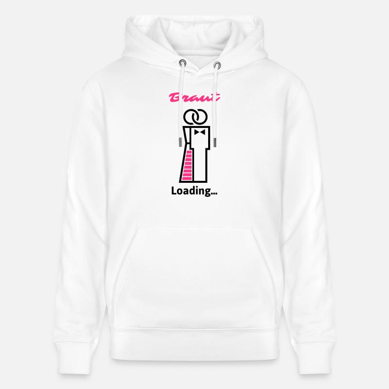 Bride Chargement en cours ... - Sweat à capuche bio CRUISER Stanley/Stella Unisexe - blanc