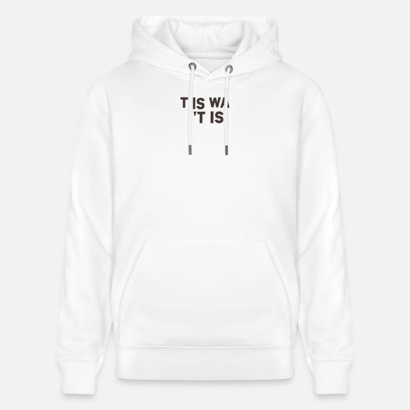 C’est comme ça - Sweat à capuche bio CRUISER Stanley/Stella Unisexe - blanc