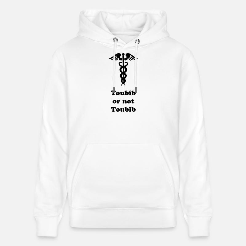 Toubib or not toubib ? - Sweat à capuche bio CRUISER Stanley/Stella Unisexe - blanc
