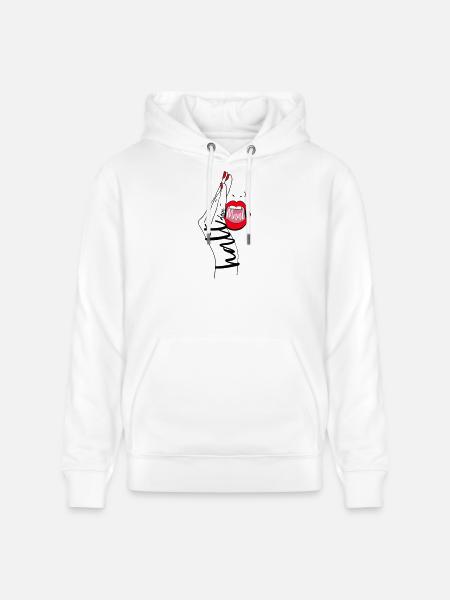 La ferme - Sweat à capuche bio CRUISER Stanley/Stella Unisexe - blanc