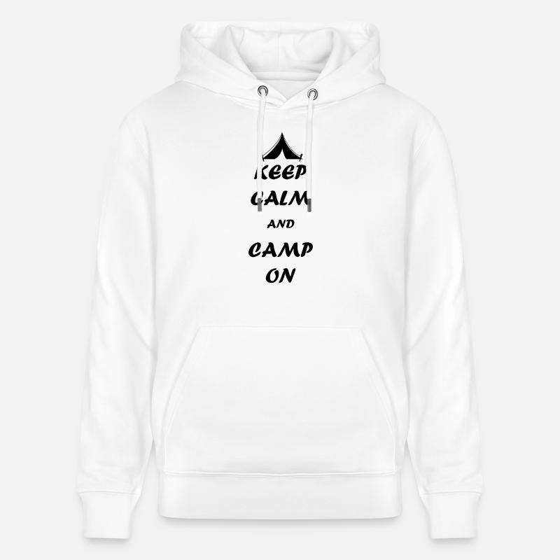 Camping camping-car caravane aventure - Sweat à capuche bio CRUISER Stanley/Stella Unisexe - blanc