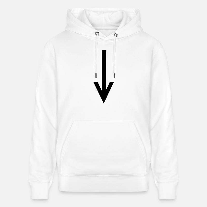 flèche - Sweat à capuche bio CRUISER Stanley/Stella Unisexe - blanc