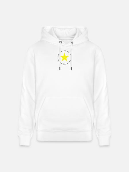 Mantric 2 - I am - Stanley/Stella CRUISER Unisex Organic Hoodie - white
