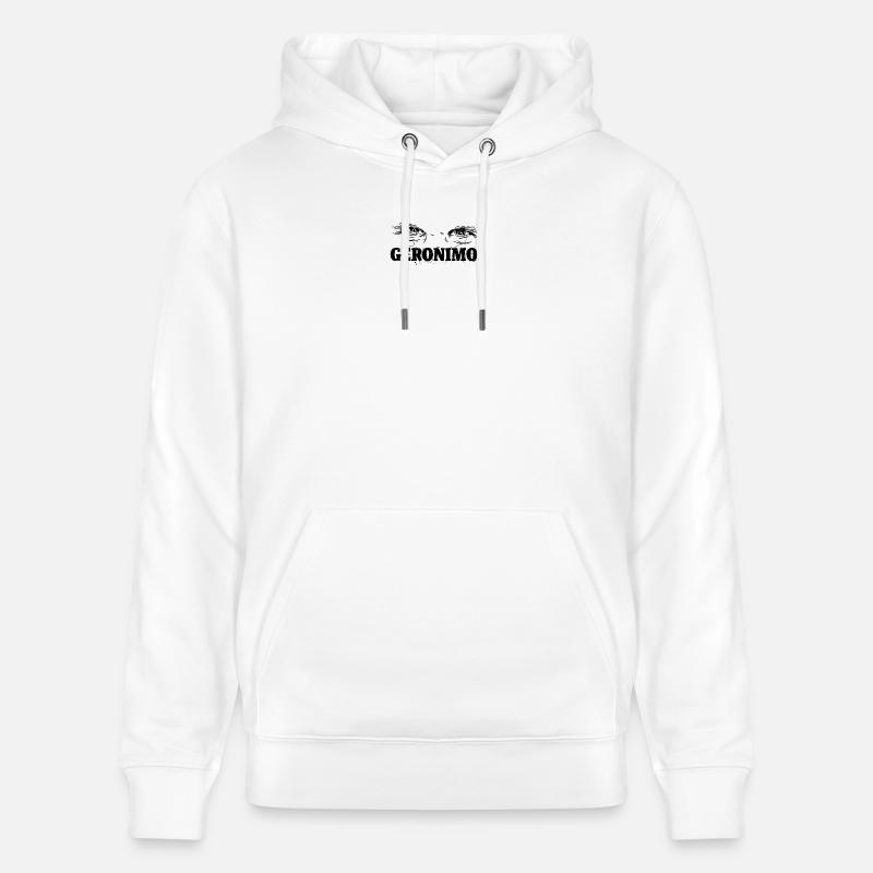 Geronimo! - Sweat à capuche bio CRUISER Stanley/Stella Unisexe - blanc
