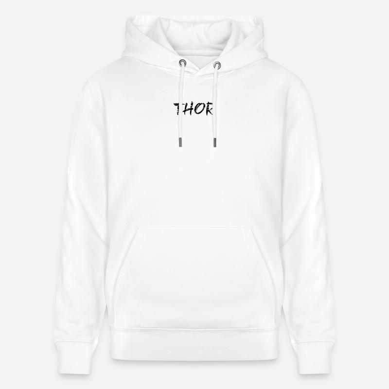 Thor - Sweat à capuche bio CRUISER Stanley/Stella Unisexe - blanc