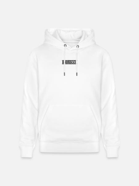 Morocco - Stanley/Stella CRUISER Unisex Organic Hoodie - white