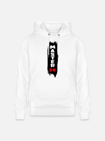 Master 2026 - Sweat à capuche bio CRUISER Stanley/Stella Unisexe - blanc