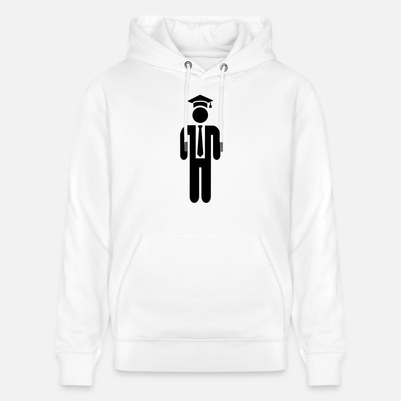 Professeur - Sweat à capuche bio CRUISER Stanley/Stella Unisexe - blanc