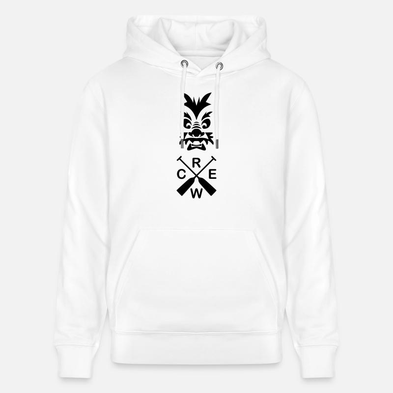 Drachenboot Team 1c - Stanley/Stella Unisex Bio-Hoodie CRUISER  - Weiß